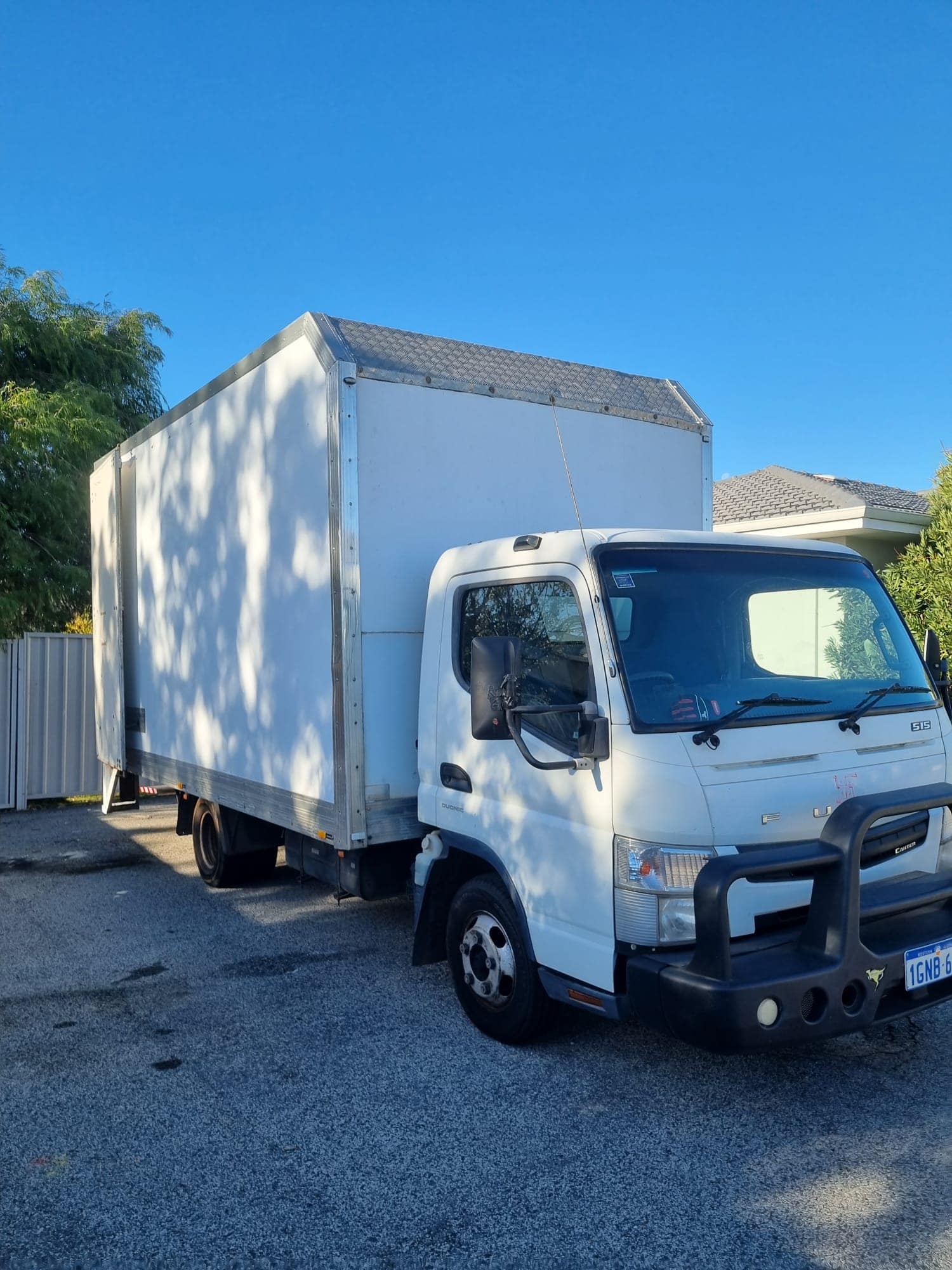 Awesome Mate Removals truck loaded for an interstate move from Perth to Sydney