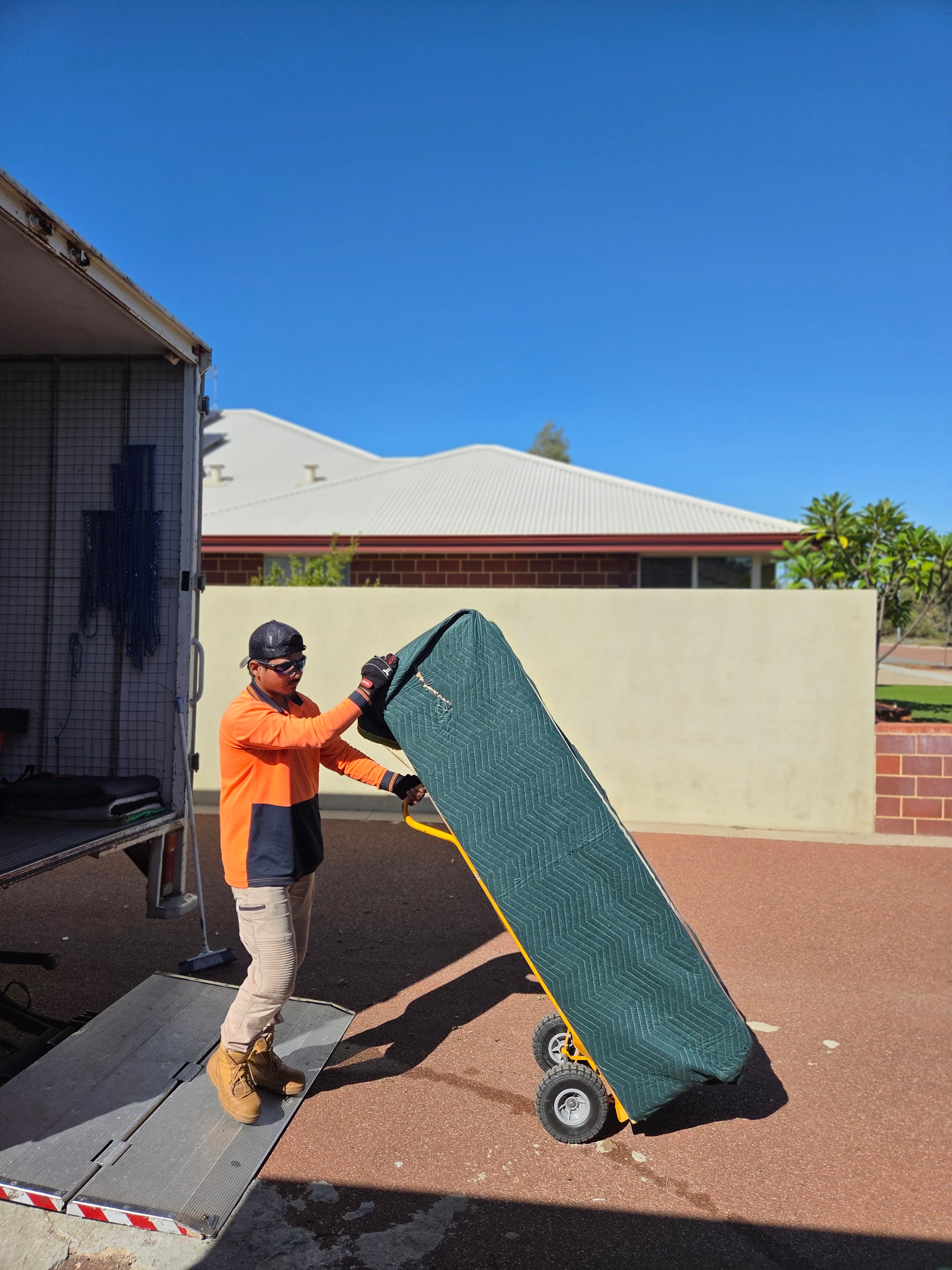 Awesome Mate Removals crew moving a home in Perth