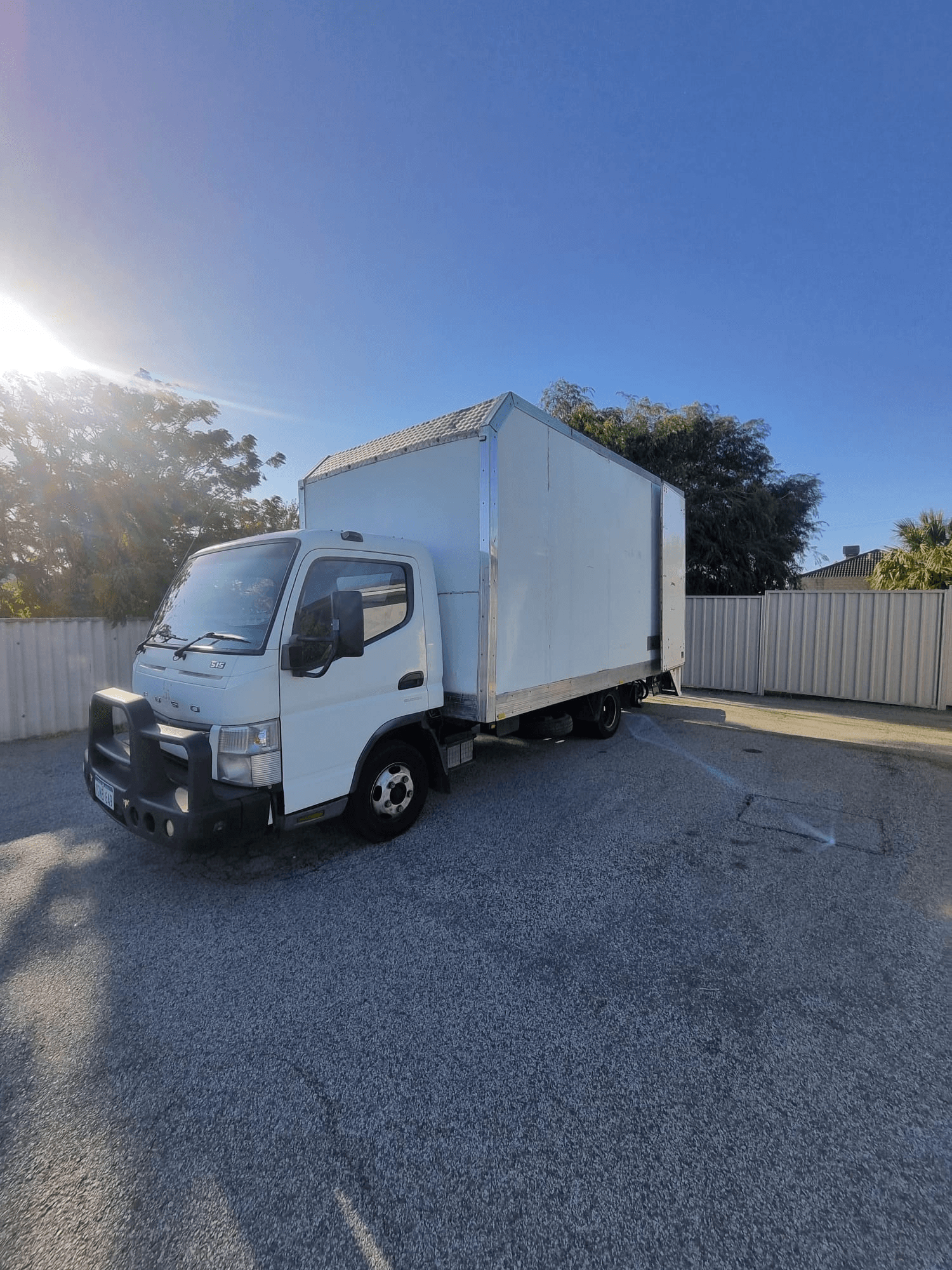 Awesome Mate Removals truck on a Perth move